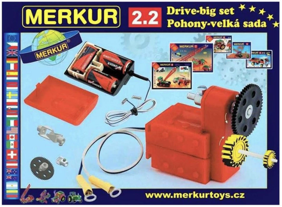 Комплект за малки електротехници Merkur - Задвижване и редуктори