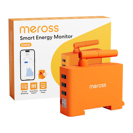 MEROSS EM06P-EU Интелигентен Wi-Fi енергиен монитор