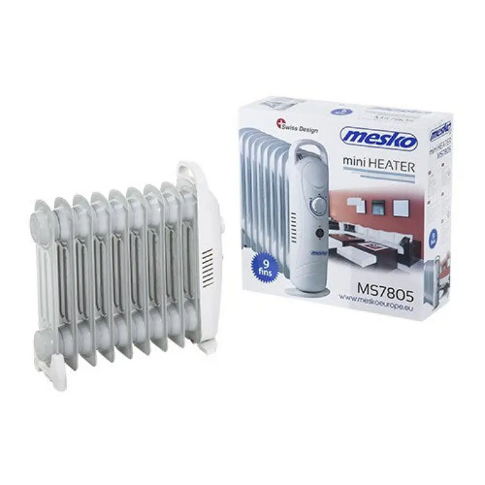 Mesko Home MS7805 Indoor White 1000 W Маслен електрически
