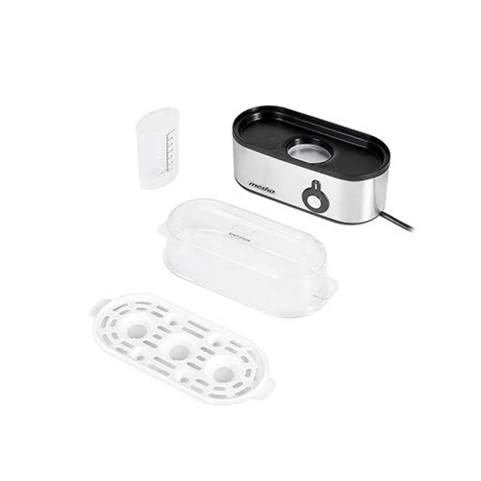 Mesko MS 4485 Яйцеварка 3 яйца 210 W Черен Сребрист