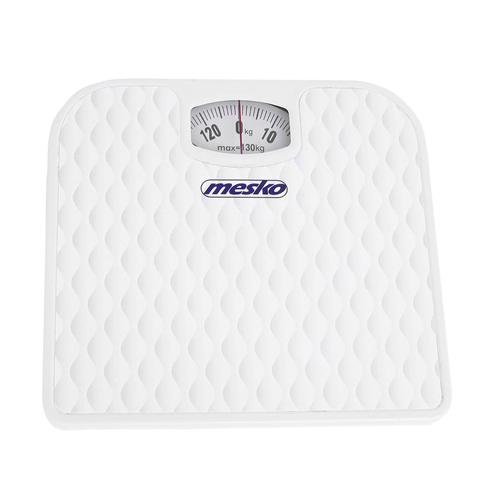 МЕХАНИЧЕН КАНТАР 130 KG MESKO MS 8160 БЯЛ