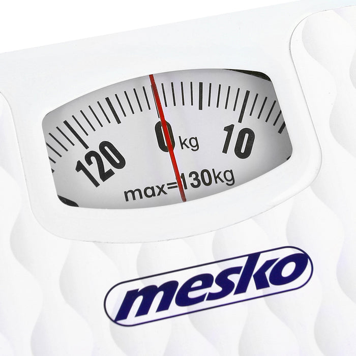 МЕХАНИЧЕН КАНТАР 130 KG MESKO MS 8160 БЯЛ