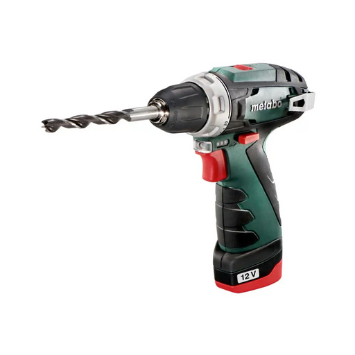 Metabo POWERMAXX BS BASIC 1400 RPM Keyless 800 g Black Red