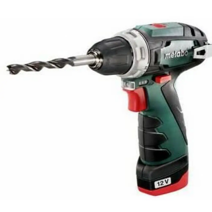 Metabo POWERMAXX BS BASIC 1400 RPM Keyless 800 g Black Red