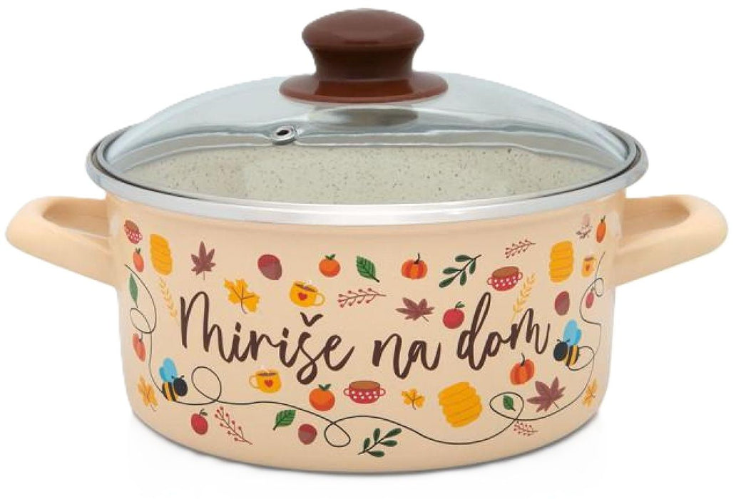 Тенджера Metalac - The Scent of Home, с капак, 24 cm, 4.4 l