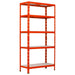МЕТАЛЕН СТЕЛАЖ TRESTLES RNDU 180X90X30 CM.