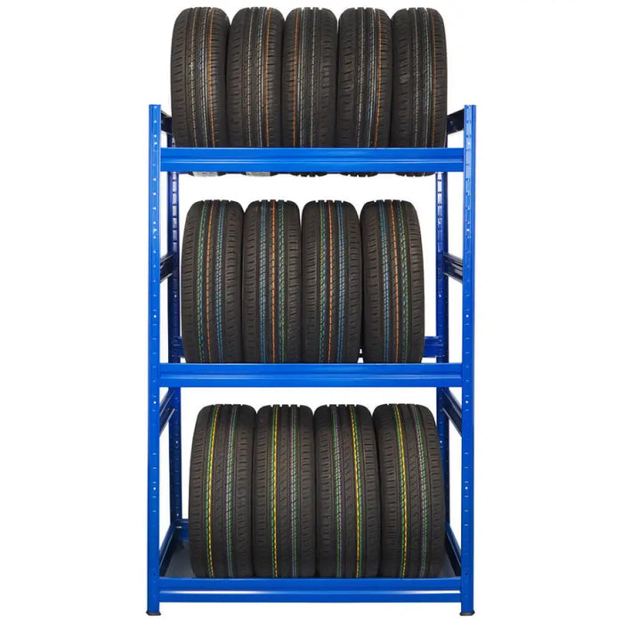 МЕТАЛЕН СТЕЛАЖ ЗА ГУМИ KOVONA HEAVY D 177X120X50/3 B