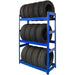 МЕТАЛЕН СТЕЛАЖ ЗА ГУМИ KOVONA HEAVY D 177X120X50/3 B
