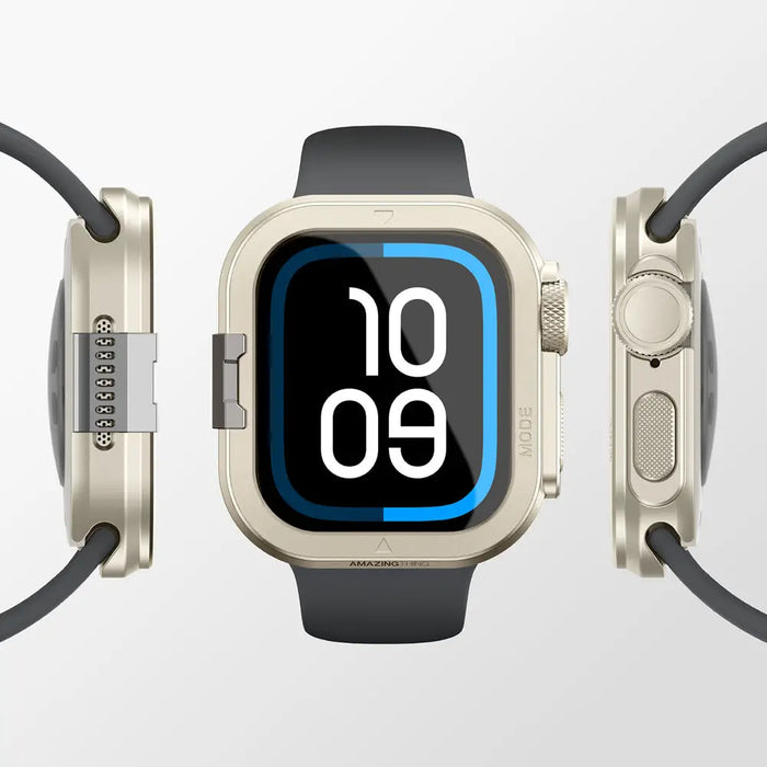 Метален калъф AmazingThing Titan Pro за Apple Watch 11 46