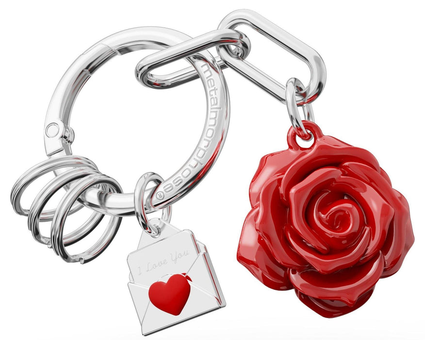 Ключодържател Metalmorphose - Rose With Letter