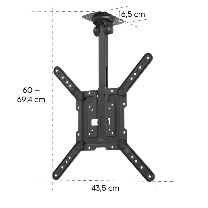 Метална поставка TV 400x400 165 см (65’’) HAMA-118086