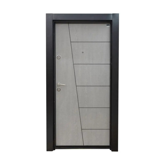 МЕТАЛНА ВХОДНА ВРАТА DOORALIS DR 112 ДЯСНА 90Х200 СМ.