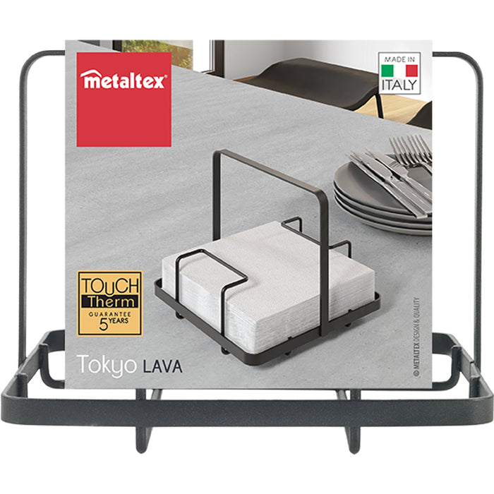 СТОЙКА ЗА САЛФЕТКИ TOKYO LAVA METALTEX