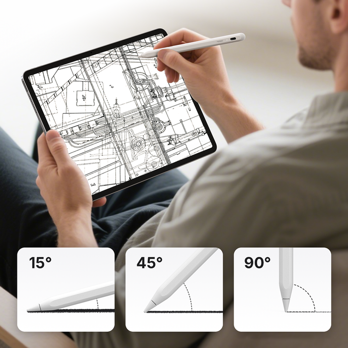 Молив Metapen A8 за iPad - бял