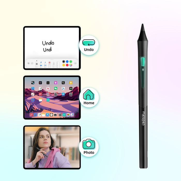 Стилус Metapen Pencil D1 за iPad - черен