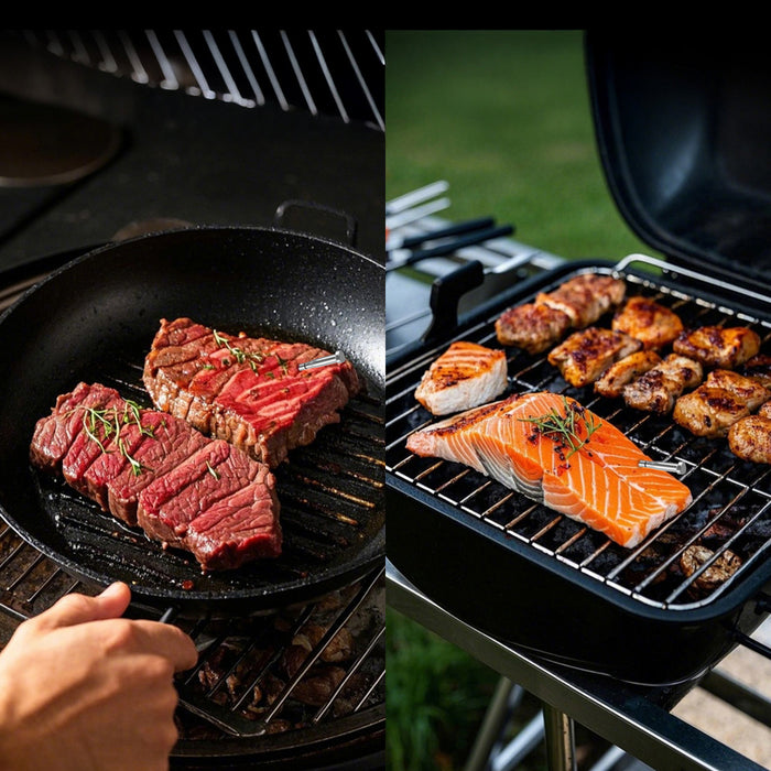 Meatmeet S Pro кухненски термометър с Bluetooth/WiFi приложение за грил, фурна, пушилня - сив