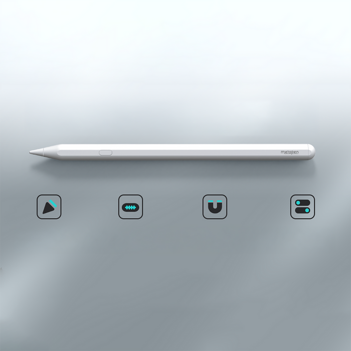 Metapen Pencil A12 за iPad - бял