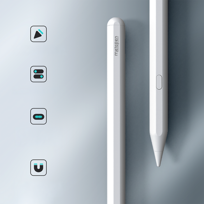 Metapen Pencil A12 за iPad - бял