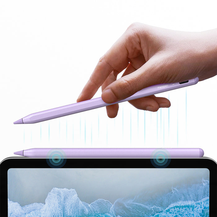 Активен стилус Metapen A8 за iPad USB-C - лилав