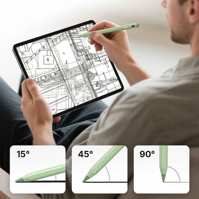 Активен стилус Metapen A8 за iPad USB-C - зелен