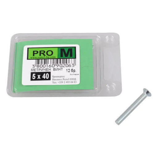 МЕТРИЧЕН ВИНТ 12 БР. PRO M