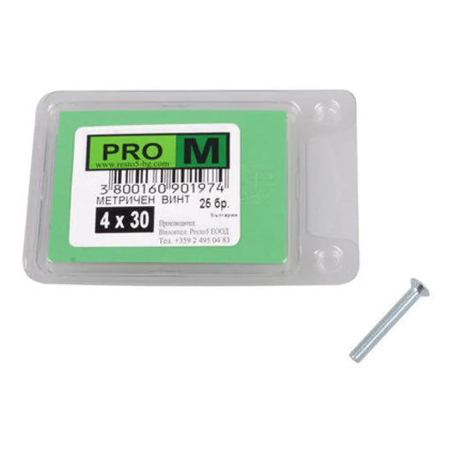 МЕТРИЧЕН ВИНТ 25 БР. PRO M