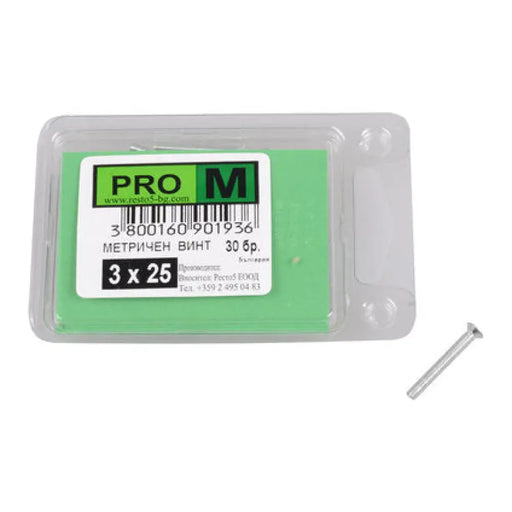 МЕТРИЧЕН ВИНТ 30 БР. PRO M