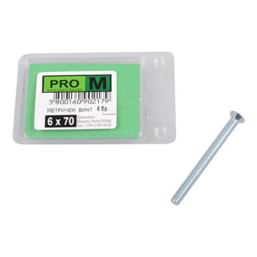МЕТРИЧЕН ВИНТ 6 БР. PRO M