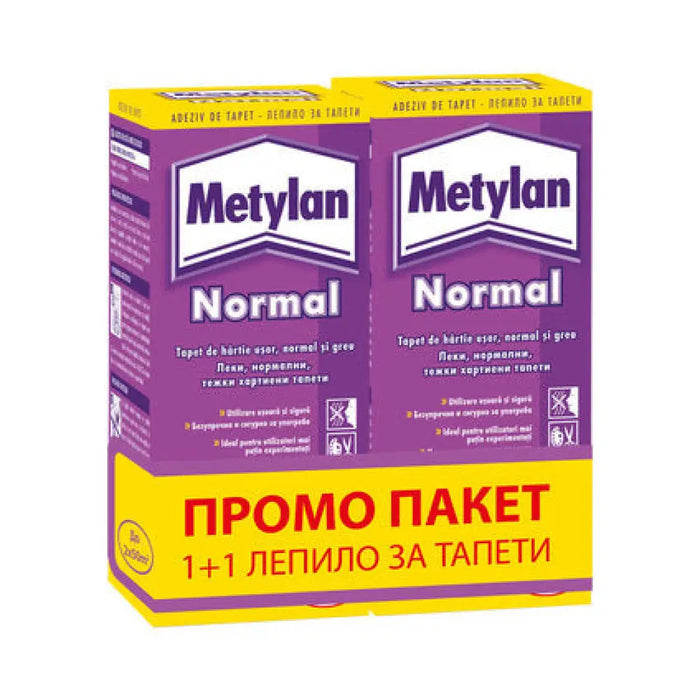 METYLAN NORMAL 2X125 G ЛЕПИЛО ЗА ТАПЕТИ METYLAN