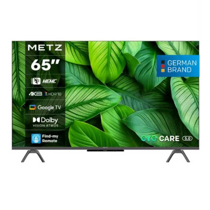 METZ Телевизор 65’’ UHD LED SMART TV 4K Google TV Frameless