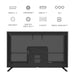 METZ Телевизор 40MTE2000Z 40’’ LED TV HD черен