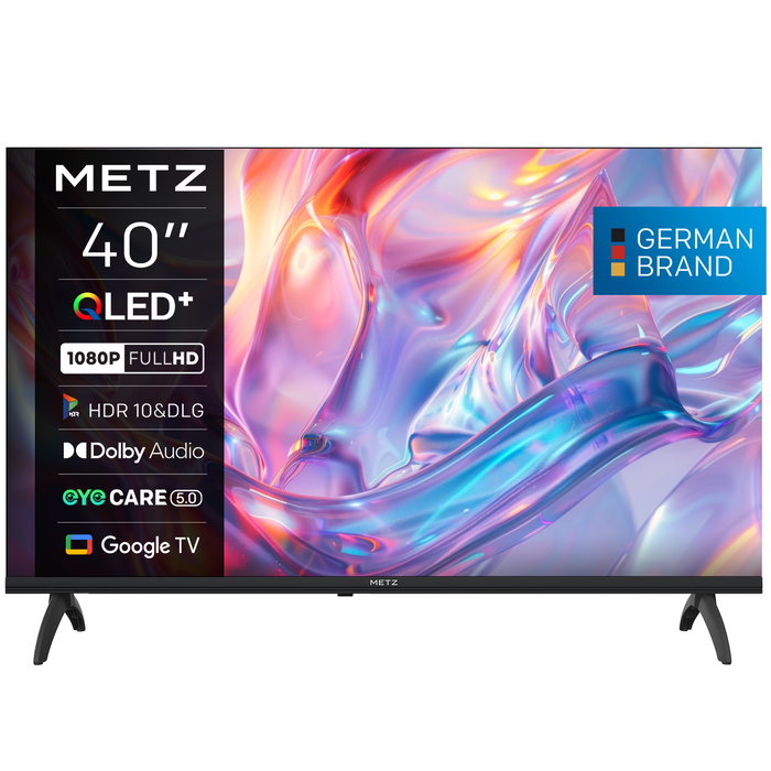 Телевизор METZ 40" 40MQH7000Z Full HD QLED+ Google TV, Клас E