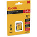 Mикро SD карта памет с адаптер Kodak EKMSD64GXC10K 64 GB