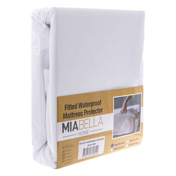 НЕПРОМОКАЕМА НАДМАТРАЧНА ПОСТЕЛКА MIABELLA HOME 100X200Х30 CM