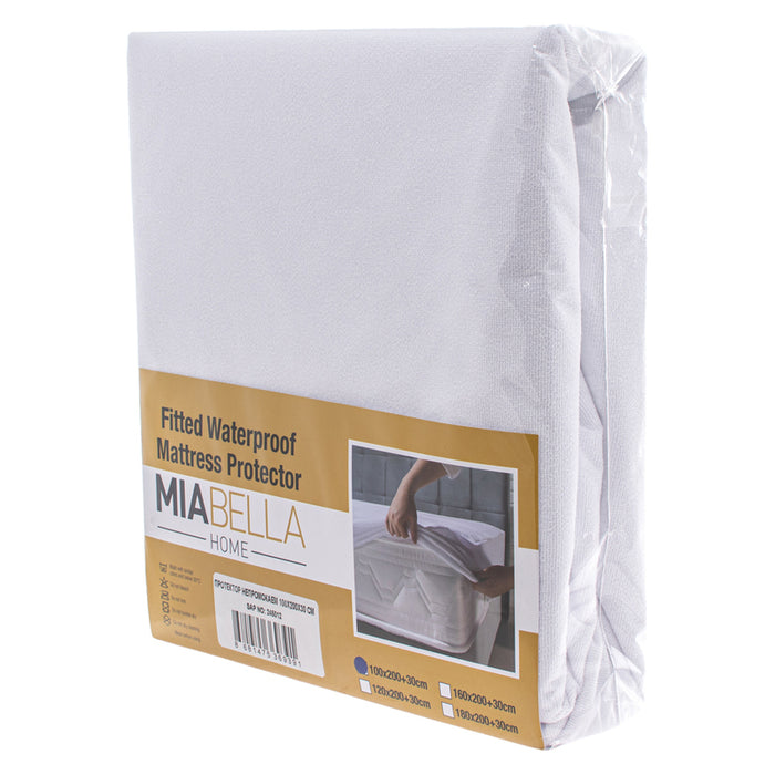 НЕПРОМОКАЕМА НАДМАТРАЧНА ПОСТЕЛКА MIABELLA HOME 100X200Х30 CM