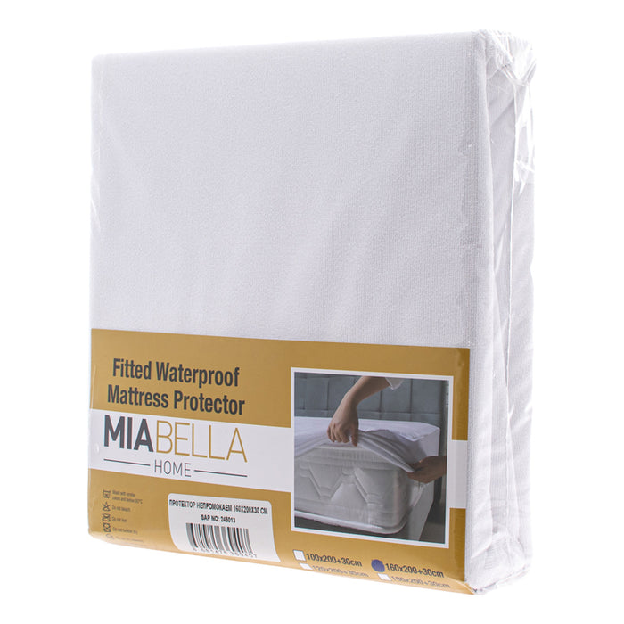 НЕПРОМОКАЕМА НАДМАТРАЧНА ПОСТЕЛКА MIABELLA HOME 160X200Х30 CM