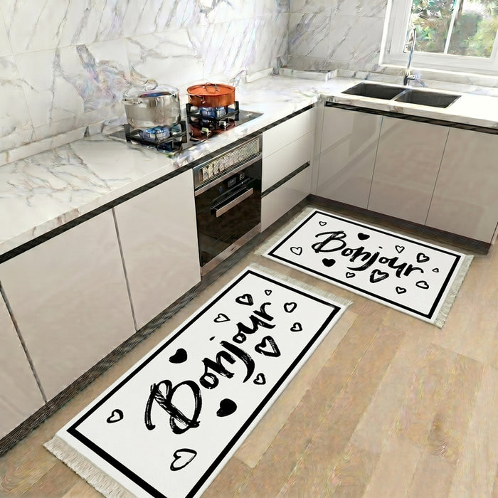 КОМПЛЕКТ ПЪТЕЧКИ MIABELLA HOME BONJOUR 50Х80 СМ + 50Х120 СМ