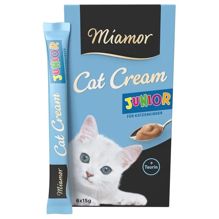 MIAMOR Cat Cream Junior - лакомства за котки - 6 х 15гр