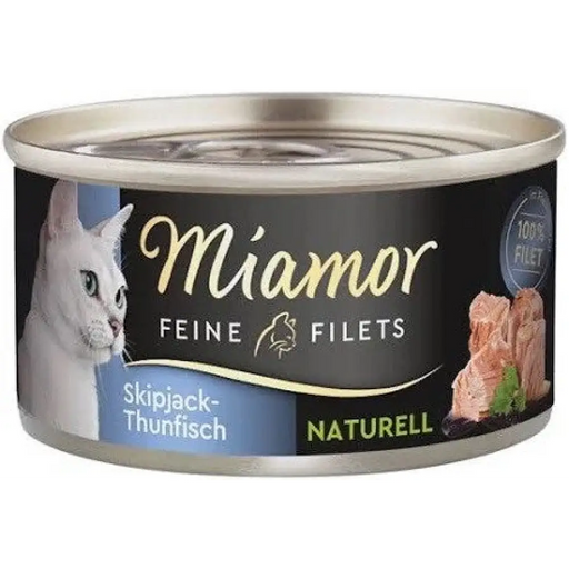 MIAMOR Feine Filets Naturell Tuna - мокра храна за котки