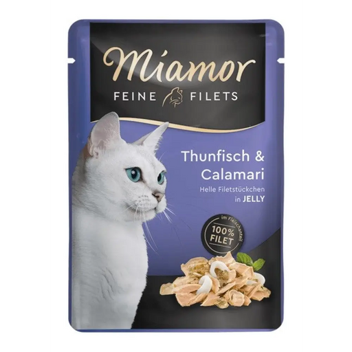 MIAMOR Feine Filets Tuna с калмари - мокра котешка храна