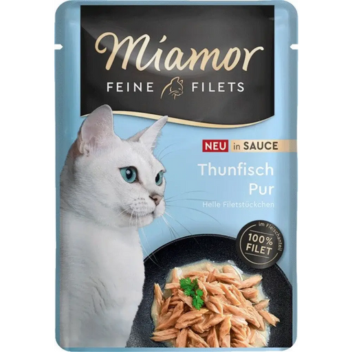 MIAMOR Fine Filets Tuna in sauce - мокра котешка храна