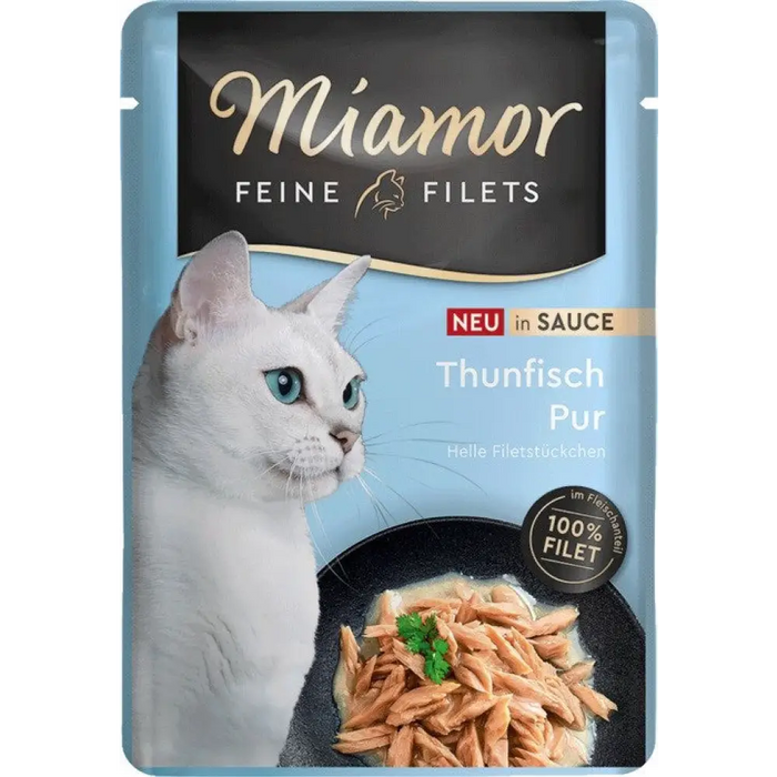 MIAMOR Fine Filets Tuna in sauce - мокра котешка храна