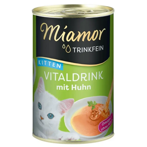 MIAMOR Trinkfein Kitten Vitaldrink с пиле - котешки