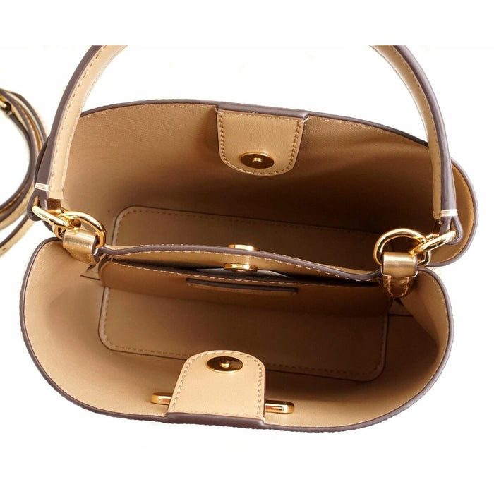 Чанта за Рамо Michael Kors PRATT Златен 20 x 17 x 10 cm
