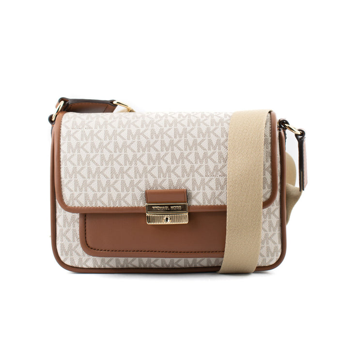 Чанта за Рамо Michael Kors Bradshaw Бежов 24 x 17 x 10 cm