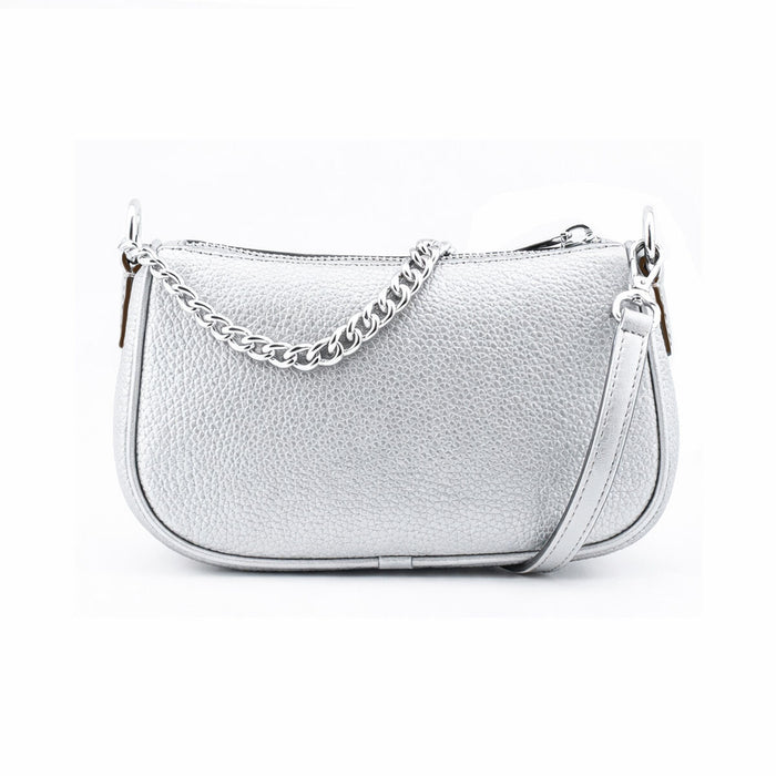 Чанта за Рамо Michael Kors Carmela Сив 20 x 12 x 7 cm