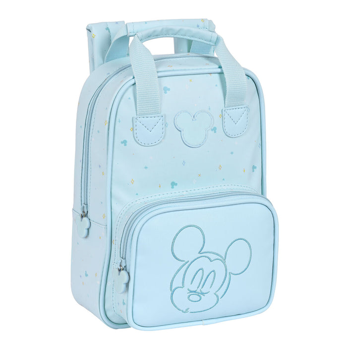 Училищна чанта Mickey Mouse Clubhouse Светло син 20 x 28 x 8 cm