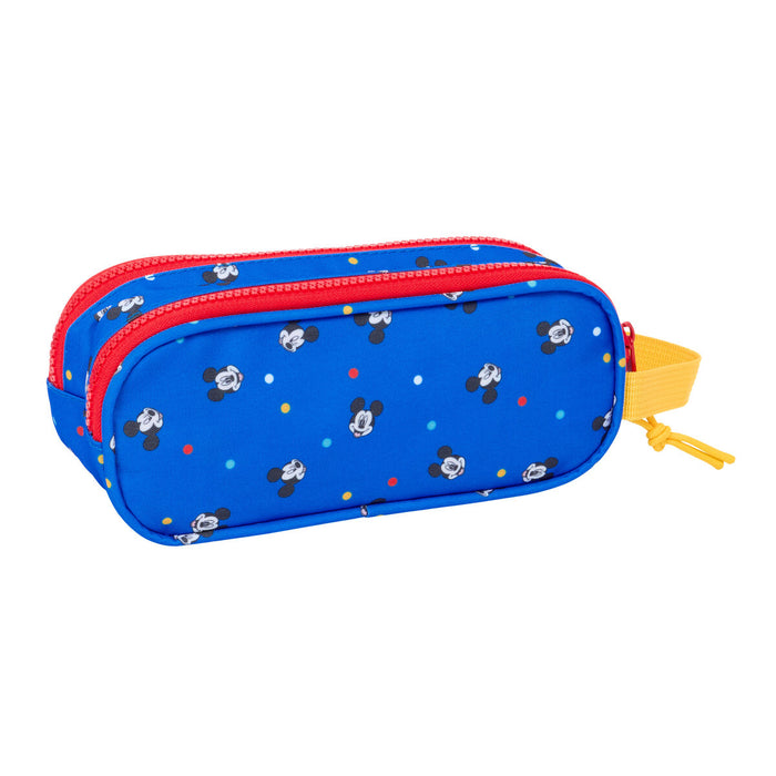 Двоен Моливник Mickey Mouse Clubhouse Good day Син 21 x 8 x 6 cm