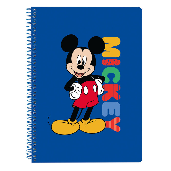 Папка с пръстени Mickey Mouse Clubhouse Today Син 15.5 x 22 x 1 cm