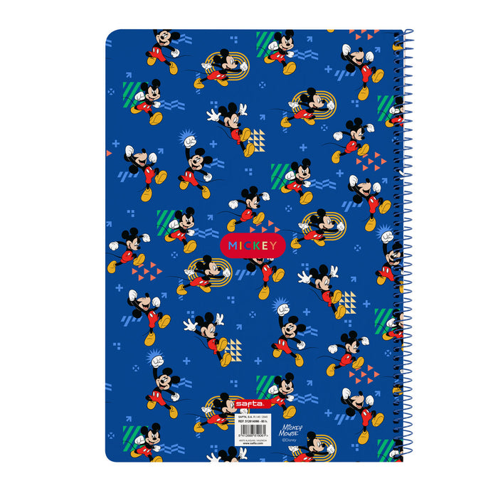 Папка с пръстени Mickey Mouse Clubhouse Today Син A4 21.5 x 31 x 1 cm